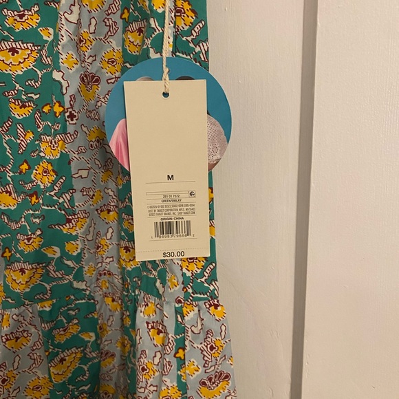 NWT RHODE x Target 2-Piece Set Outfit Whimsical Floral Crop Top and Midi Skirt - Picture 5 of 9